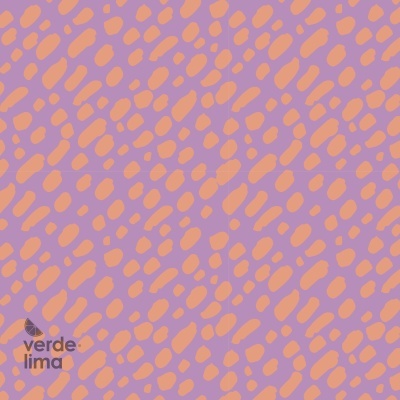 Minimate Impermeável - Salpicos laranja e lilás