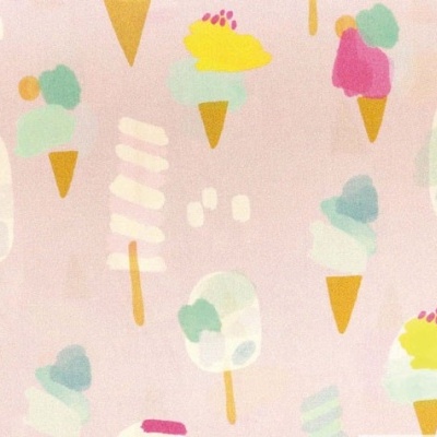 Tecido de Algodão - Ice cream time