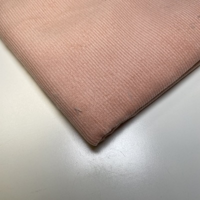 Retalho 42x145cm - Bombazine risca fina - Salmão