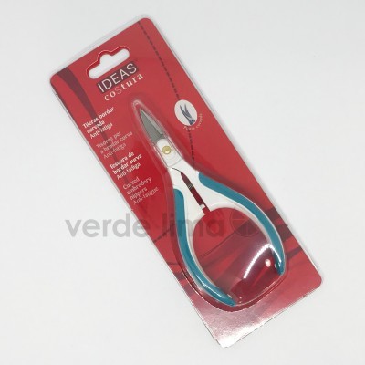 Tesoura de bordados curva