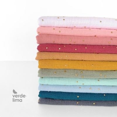 Musselina gold dots