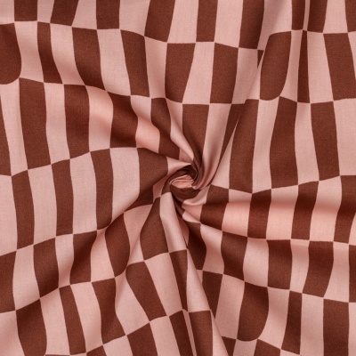 Checks Jennifer Bouron - Castanho e rosa