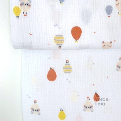 Musselina - Balões de ar quente