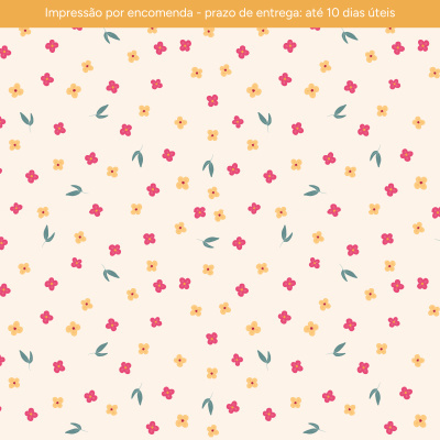 IMPRESSÃO POR ENCOMENDA - Bright Florals