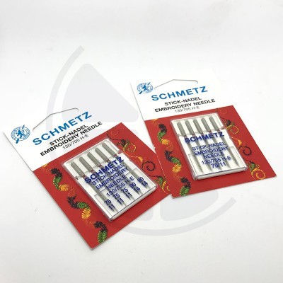 Agulhas de máquina de Costura Schmetz - Bordados