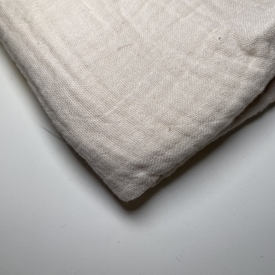 Retalho 18x140cm - Musselina lisa - Cru