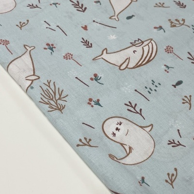 RETALHO 25CM X 150CM - SEA FRIENDS MAIN