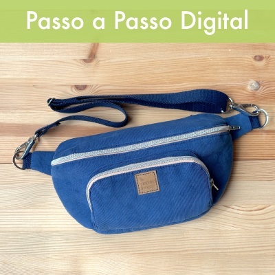 Passo a Passo digital - Bolsa de cintura