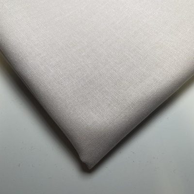 Retalho 42x150cm - Tecido liso de algodão - Creme