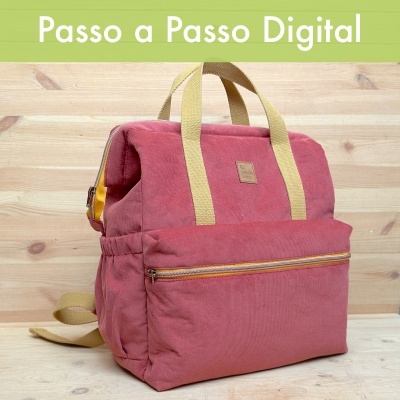 Passo a Passo digital - Mochila de maternidade