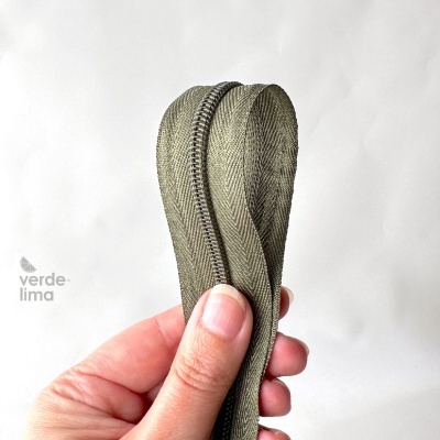 Fecho Zipper malha 5