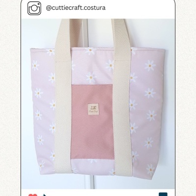 Nylon Impermeável - Margaridas