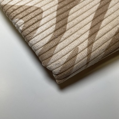 Retalho 44x145cm - Bombazine estampada - Zebra tons bege