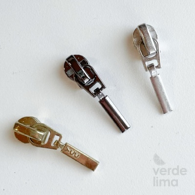 Cursores de fecho zipper malha 5 premium rectangulares