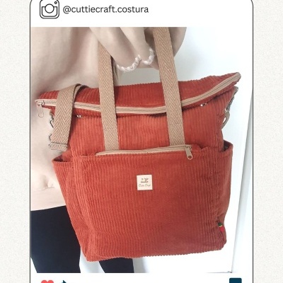 Bombazine risca extra larga