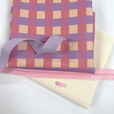 Kit de materiais - puff de praia (não inclui enchimento)