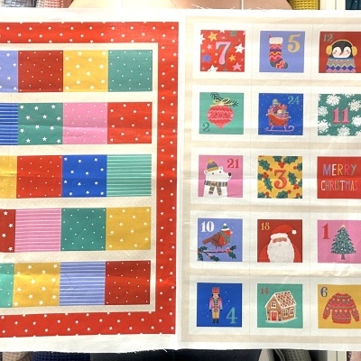 Bright & Jolly Christmas - Painel calendário do advento