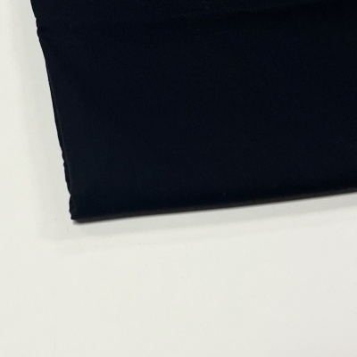Retalho 45cm x 150cm - TECIDO LISO DE ALGODÃO - Preto