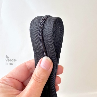 Fecho Zipper malha 5