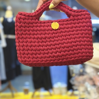 Bolsa&#x20;Aurora&#x20;Trama&#x20;&#x2013;&#x20;Vermelha