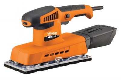 Lixadora elétrica Villager VLN320 laranja e preta