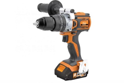Martelo perfurador a bateria preto e laranja Viager Fusion 18V