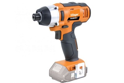 Aparafusadora elétrica portátil laranja, preto e cinza Villager FUSE 2