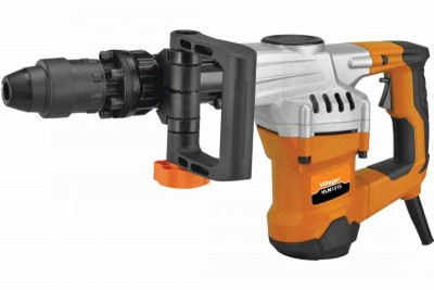 Martelo perfurador elétrico laranja e preto VIKING VUR611