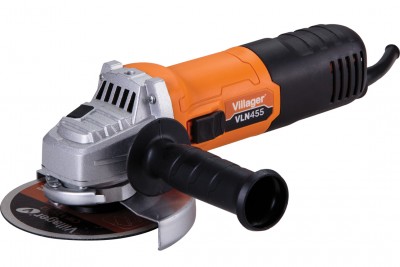 Esmerilhadora elétrica Villager VLN455 laranja e preta com disco de corte