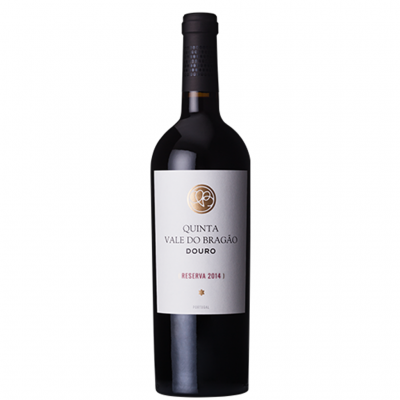 Garrafa de vinho tinto Quinta Vale do Bragão Douro Reserva 2014