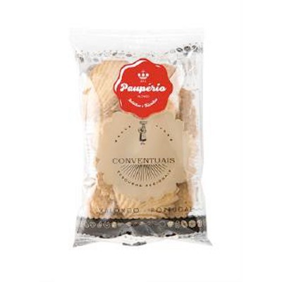 Pacote transparente de biscoitos Pamperia Conventuais