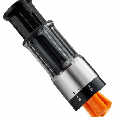 Dispositivo para cortar legumes em palitos alaranjados