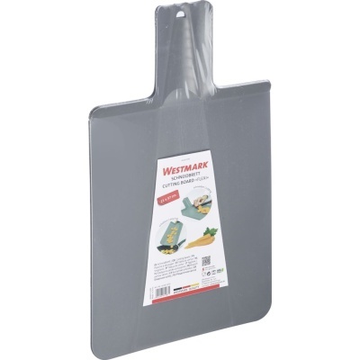 Tabuleiro de corte cinzento WESTMARK com etiqueta