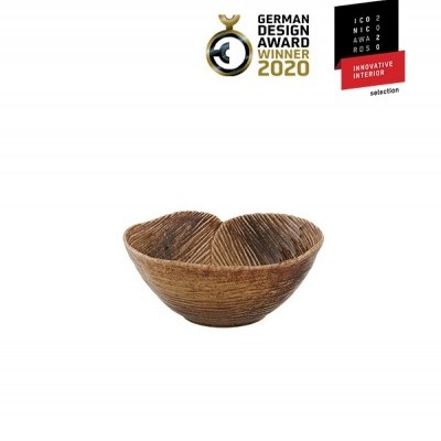 Taça decorativa em madeira, prémios de design 2020