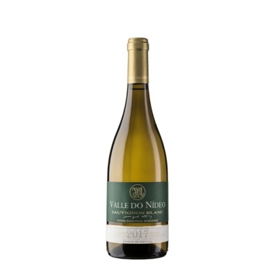 Garrafa de vinho branco Valle do Nideo Sauvignon Blanc 2017