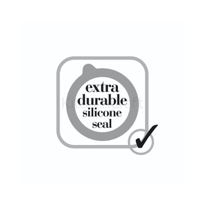 Símbolo de selo de silicone extra durável com visto