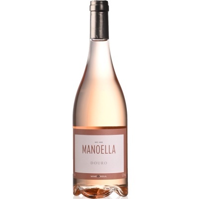 Garrafa de vinho rosé Manoella Douro