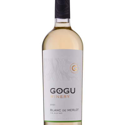 Garrafa de vinho branco Gogu Winery 2021 Blanc de Merlot