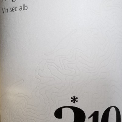 Etiqueta de vinho branco Sauvignon Blanc Aligote com texto e textura branca.