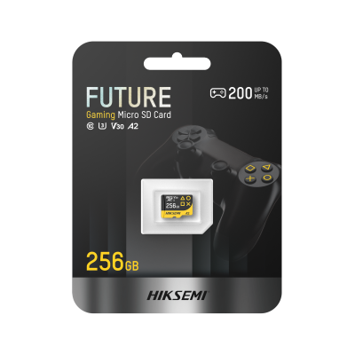 Micro cartão SD FUTURE 256GB para gaming HIKSEMI