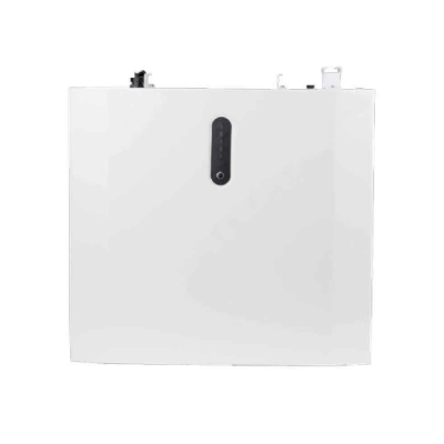 Reservatório branco com visor de medição preto