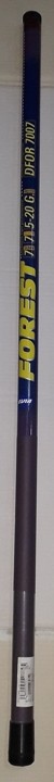 Cana de pesca Forst 7,5-20 gr DFR 2007 azul escura com texto amarelo