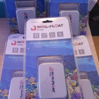 Embalações de MAG-FLOAT Scrape para limpeza de aquários com íman flutuante