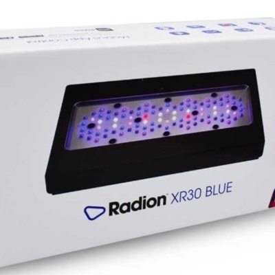 Embalagem de luminária LED Radion XR30 BLUE G6 para aquário
