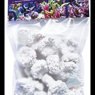 Embalagem plástica com rochas brancas AF FRAGS ROCKS Aquaforest para aquário