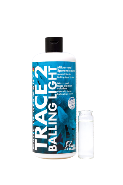 Frasco de solução micro e elementos traços com pequeno frasco de vidro transparente