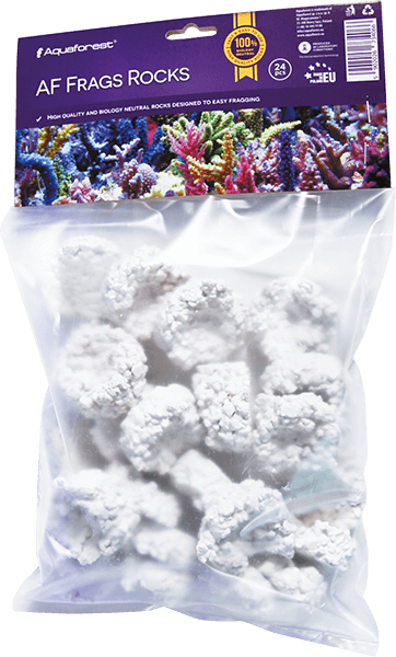 Embalagem plástica com rochas brancas AF FRAGS ROCKS Aquaforest para aquário
