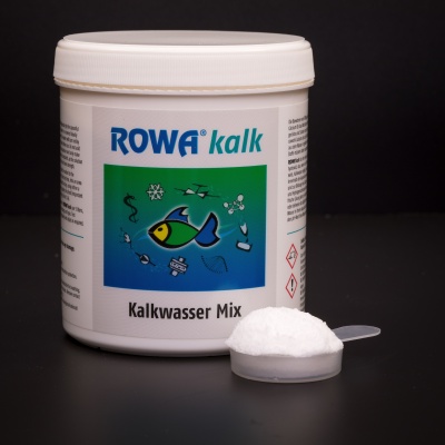 Frasco plástico branco com etiqueta colorida e colher com pó branco