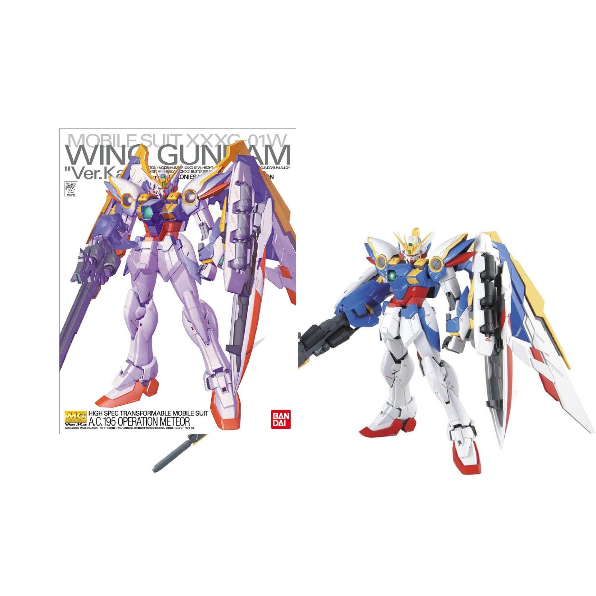 Model Kit MG 1 100 Wing Gundam Ver Ka Weatherlight Games 