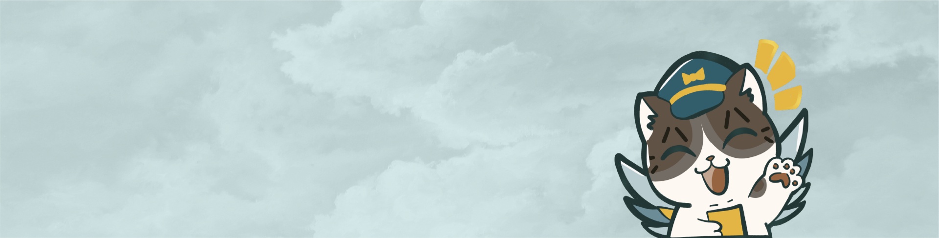 banner da central de ajuda weatherlight com a mascote aqua